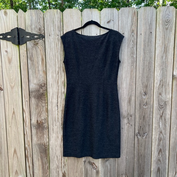 Eileen Fisher Dresses & Skirts - EILEEN FISHER Wool Sheath Dress Cap Sleeveless Dress size Small